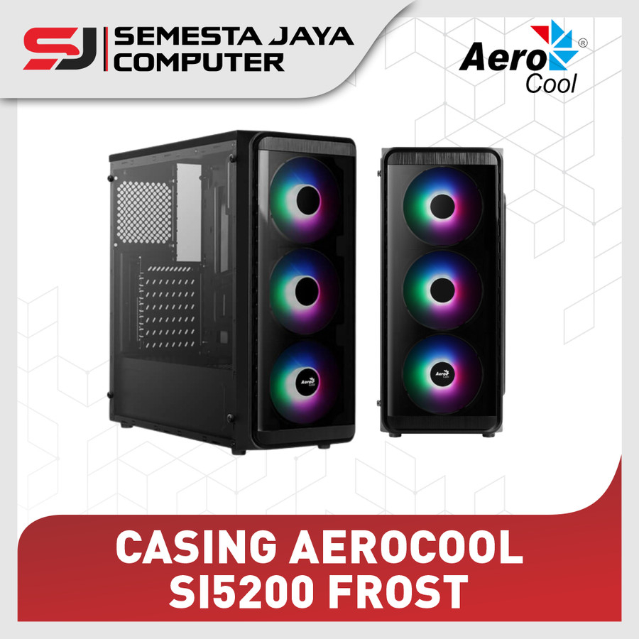 CASING AEROCOOL SI5200 FROST G BLACK