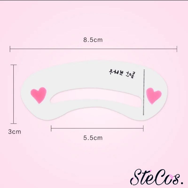 Cetakan Alis 3 in 1 Mini Eyebrow Template Kit