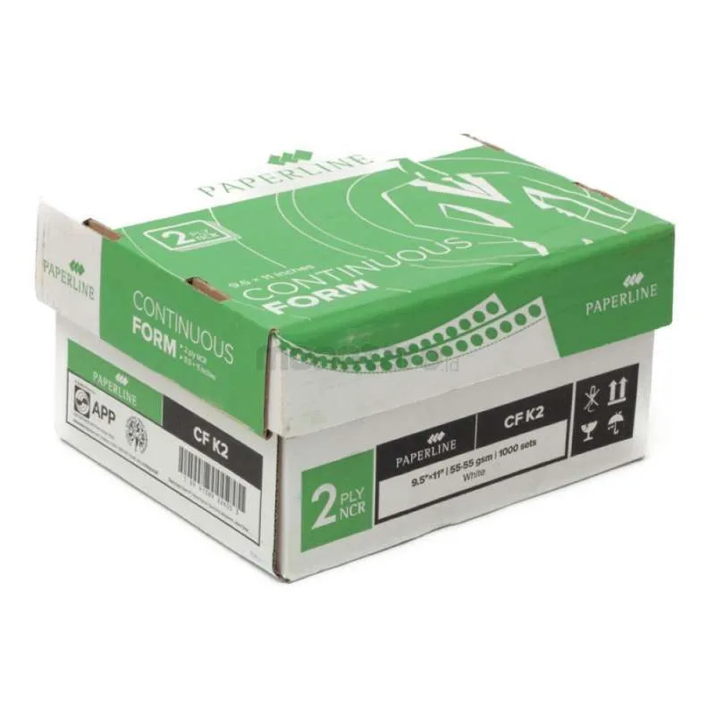 Continuous Form PAPERLINE 2 Ply / 2 Rangkap