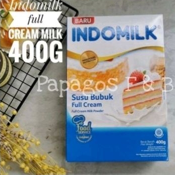 

Susu Bubuk Indomilk Full Cream kemasan 400 gr / gram