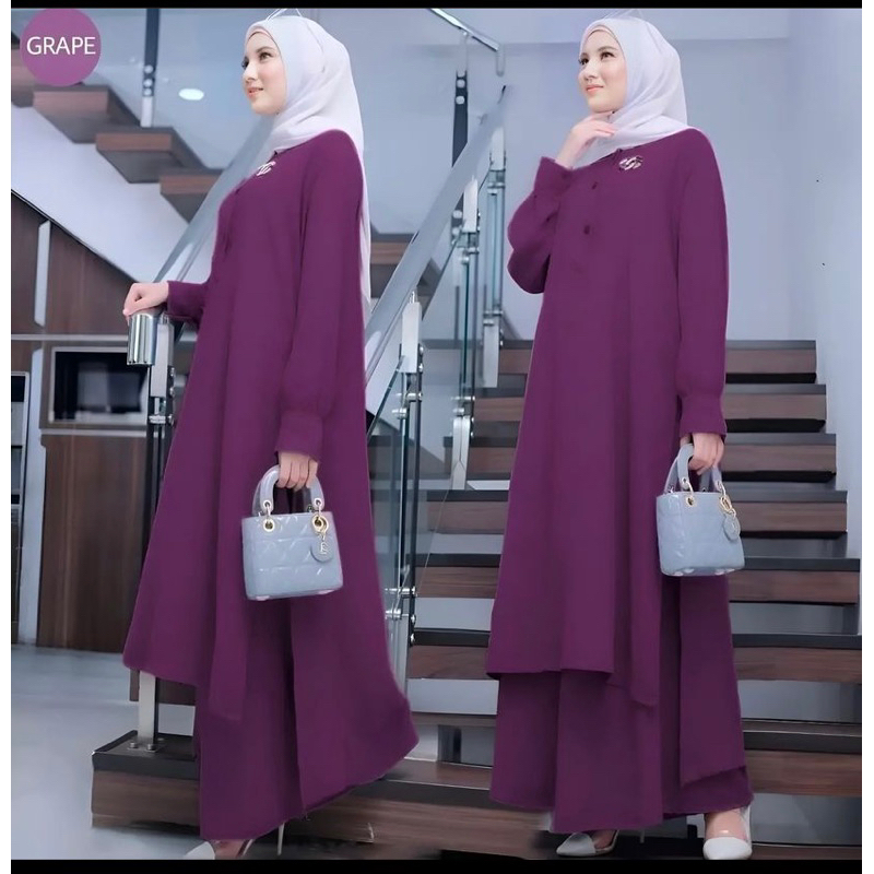 AIRA ONE SET - NEW MODEl - PAKAIAN WANITA - BISA COD