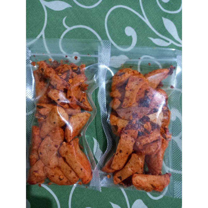 

Basreng pedas daun jeruk