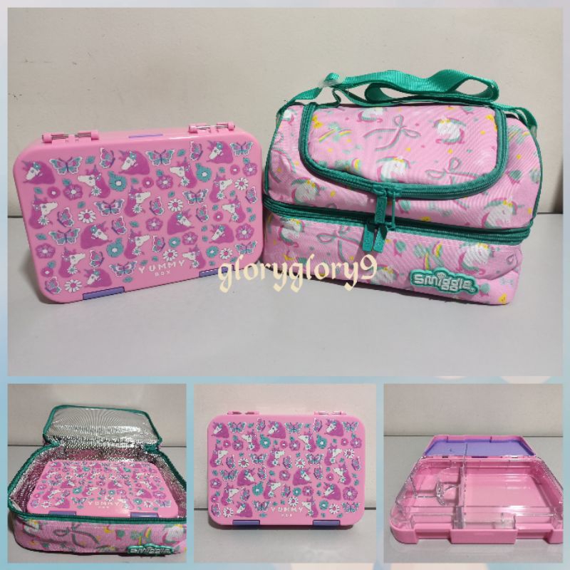 Paket hemat lunchbag smiggle+yummy box