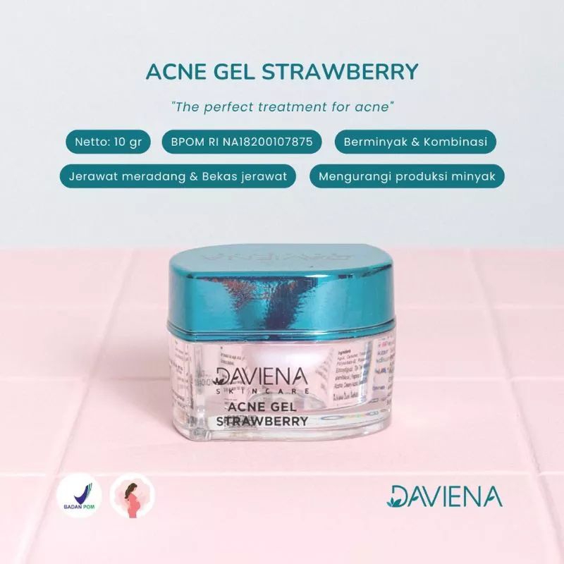 ACNE GELL DAVIENA SKINCARE | ACNE SERIES | DAVIENA | DAVIENASKINCARE