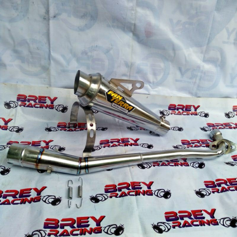 Knalpot Racing FANTERRA supra jupiter karisma revo smas