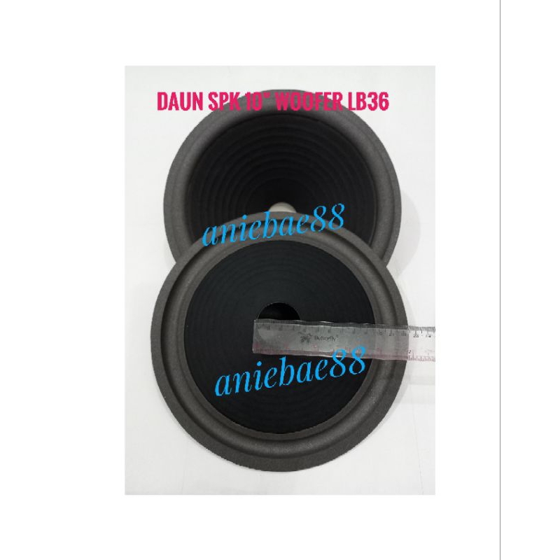 Daun speaker 10 inch woofer LB36 2pcs