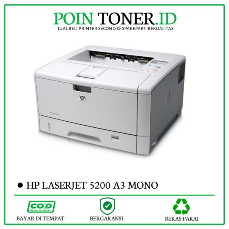 printer hp laserjet 5200 A3 monocrhome