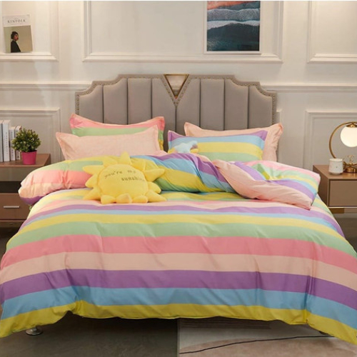 Sprei Karet  Motif Marbel Ukuran 180x200 160x200 120x200 Bahan Katun Halus