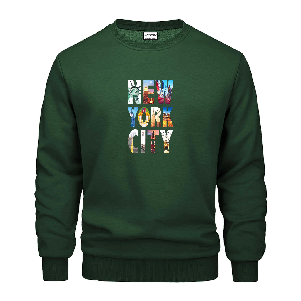 Zirdigo Sweater NEW YORK CITY Print Quality