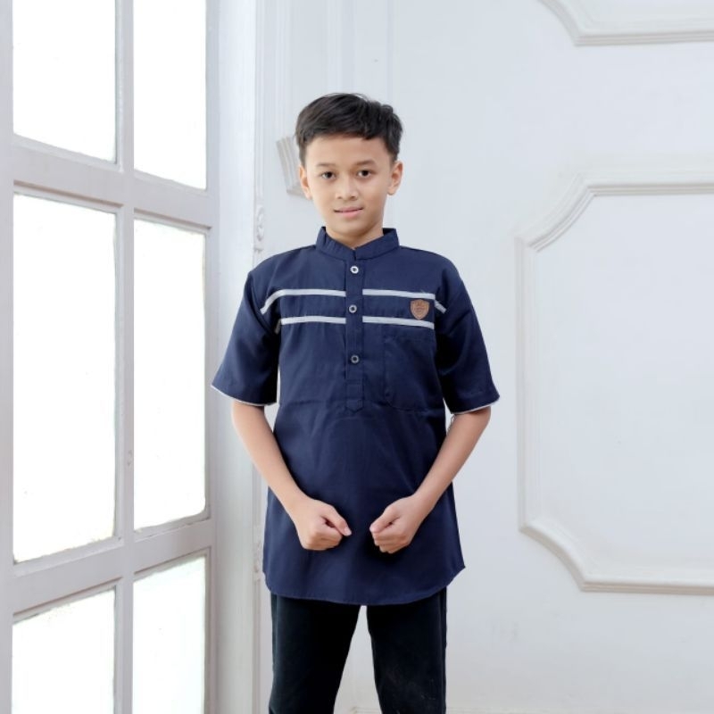 Baju koko kurta anak SD SMP || kemeja anak viral lengan pendek || baju muslim anak terlaris