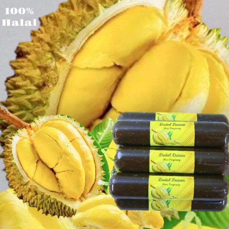 

Dodol durian khas tangerang manis dan legit 250 gr
