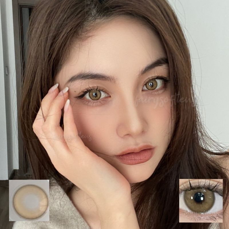 SOFTLENS LUX HONEYDEW / HONEY DEW BROWN / KONTAK LENSA