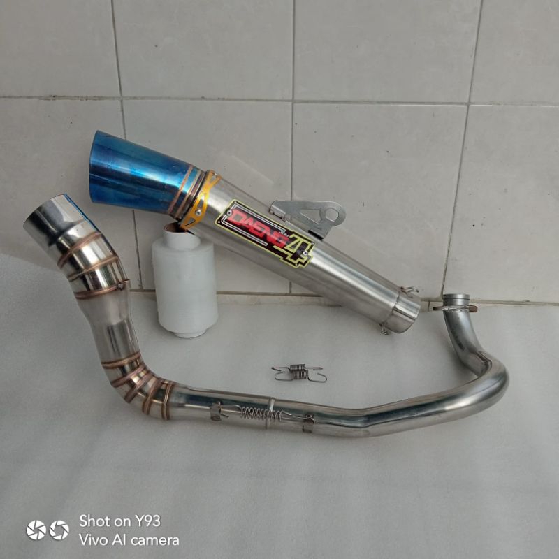 Knalpot racing DAENG SAI4 KOBRA VARIO 125 150 BEAT PCX 150