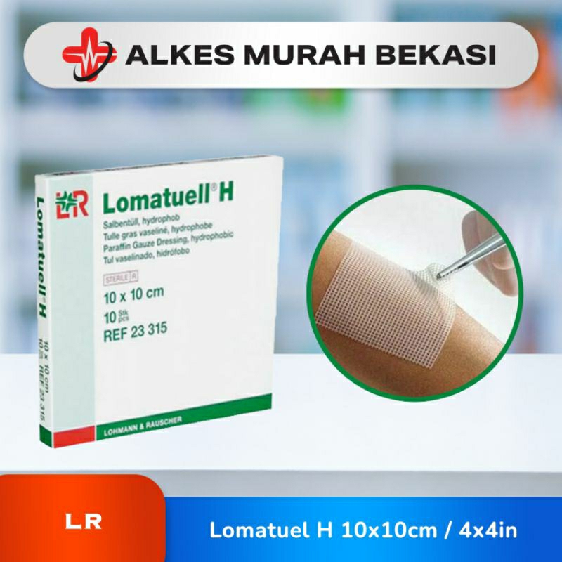 Lomatuell H 10x10cm per box 10pcs