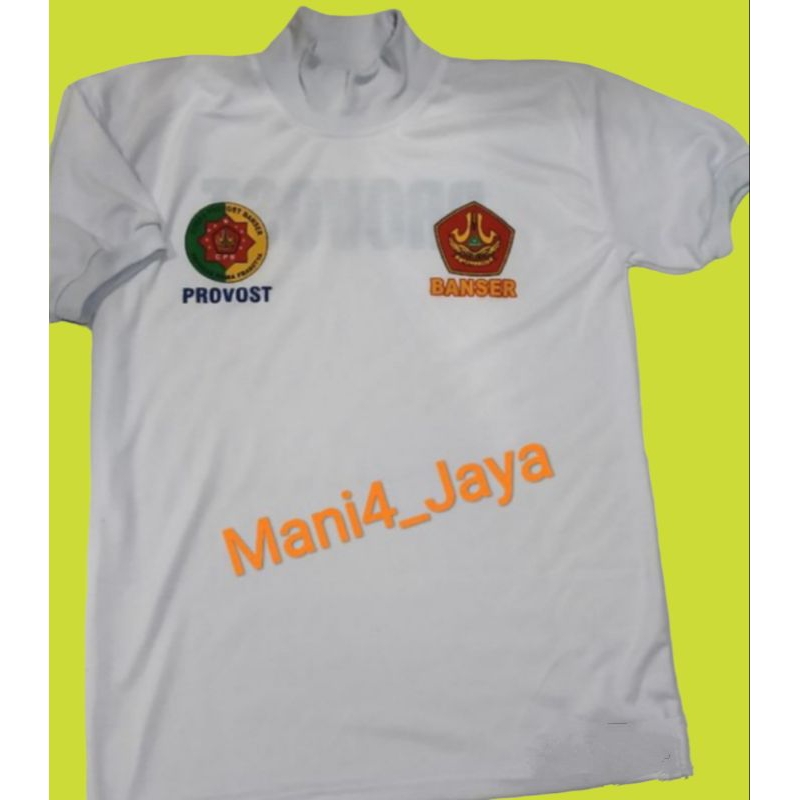 KAOS SABLON PROVOST DEPAN BELAKANG