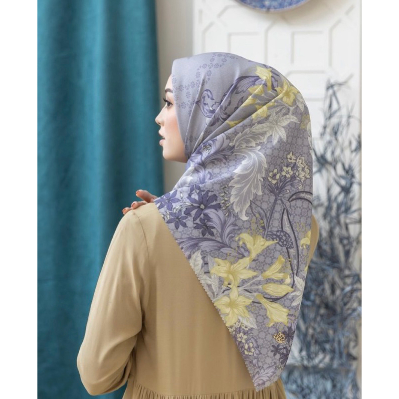 KAMALA SCARF LILAC BY HEAVEN LIGHTS HL VOAL PREMIUM