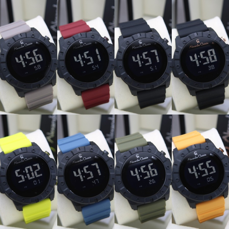 JAM PRIA ALEXANDRE CHRISTIE AC 9364 AC9364 DIGITAL RUBBER ORIGINAL