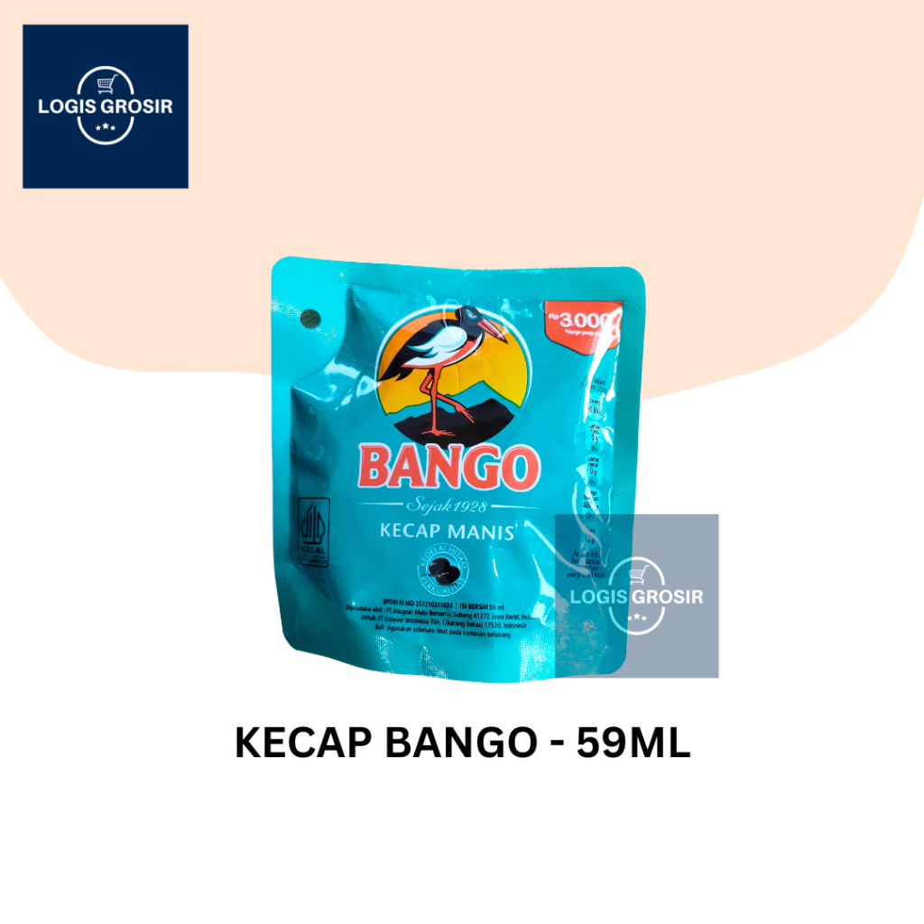 

Bango Kecap Manis 59ml 59 ml Kecil Pouch Grosir Murah