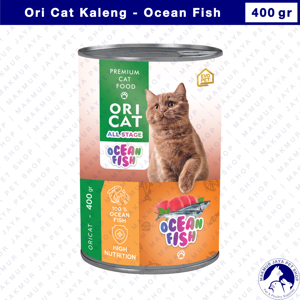 Ori Cat Kaleng 400gr / Wet Cat Food / Makanan Kucing Basah