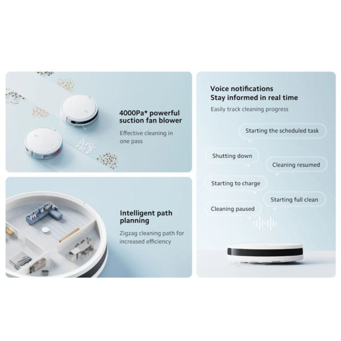 Mi Robot Vacuum Cleaner E10 / Mop 2 Lite - Garansi Resmi