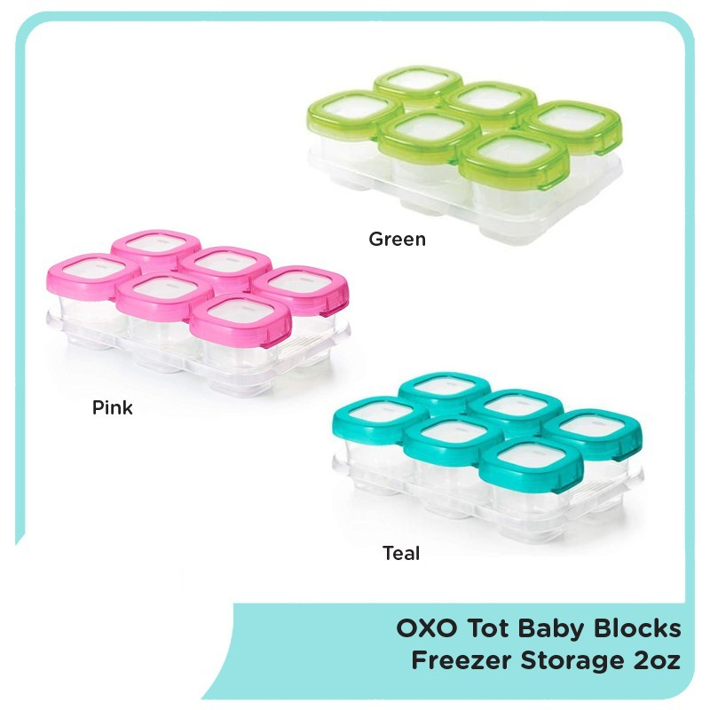 OXO Tot Baby Blocks Freezer Storage | Tempat Penyimpanan Makanan