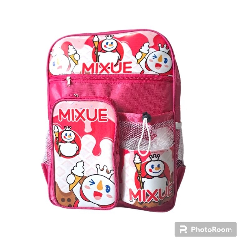 Tas Ransel ukuran SD model printing botol