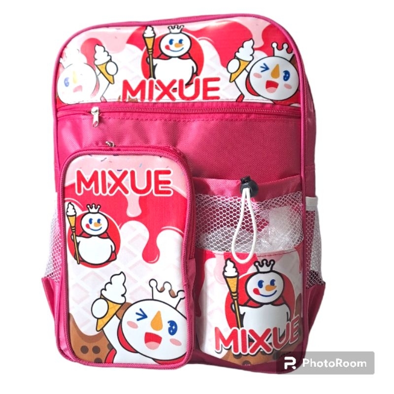 Tas Ransel ukuran SD model printing botol