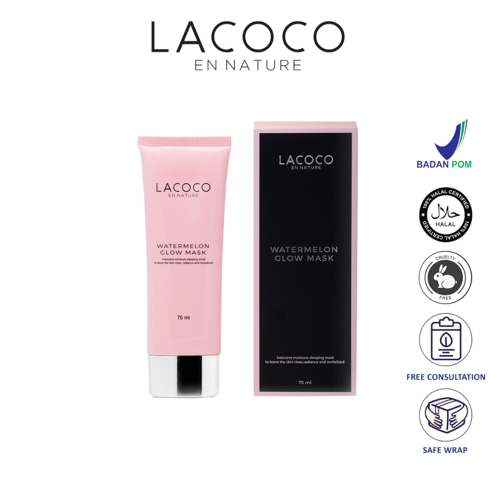 LACOCO Watermelon Glow Mask Sleeping Mask