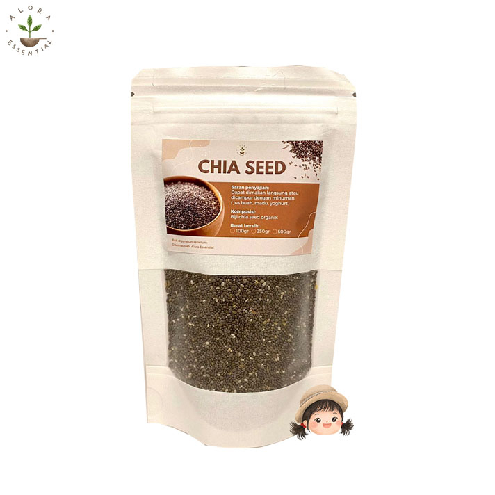 Organic Chia Seed Mexico 100gr - Chia Seed Mexico Organik 100gram