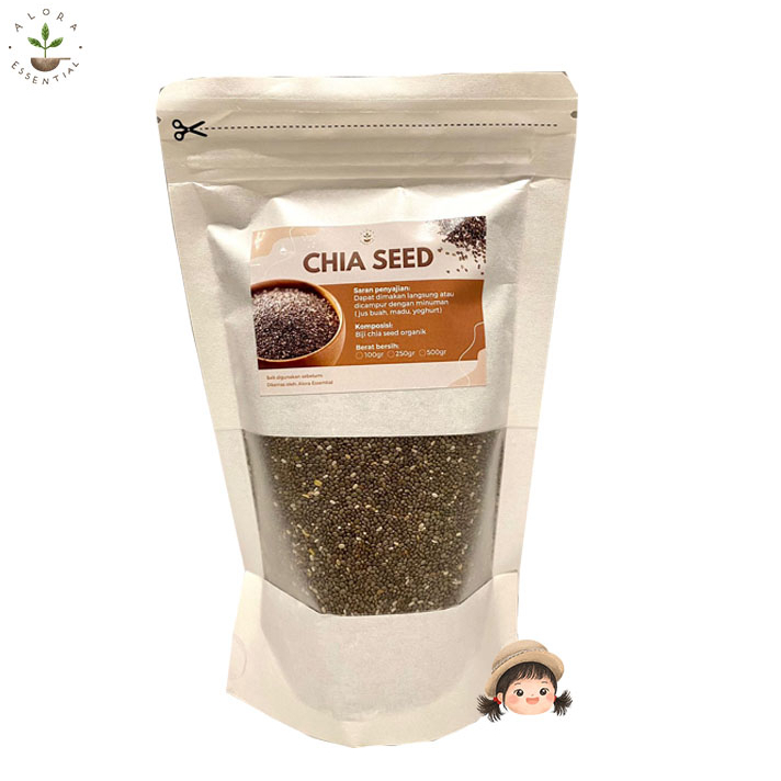 Organic Chia Seed Mexico 250gr - Chia Seed Mexico Organik 250 gram
