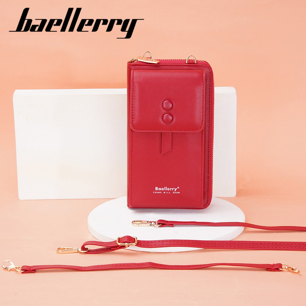 BAELLERRY N8691 Tas Selempang Wanita Tas Handphone Bahan Kulit PU Leather Premium WATCHKITE WKOS