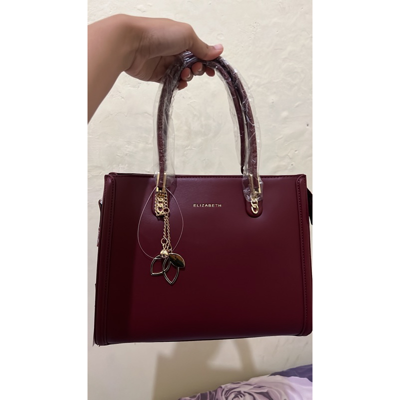 tas elisabeth merah