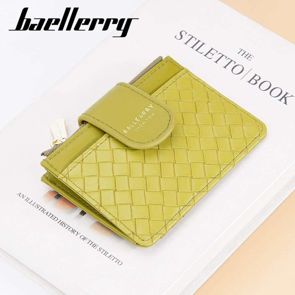 BAELLERRY NR099 Dompet Kartu Wanita Bahan Kulit PU Leather Premium WATCHKITE WKOS