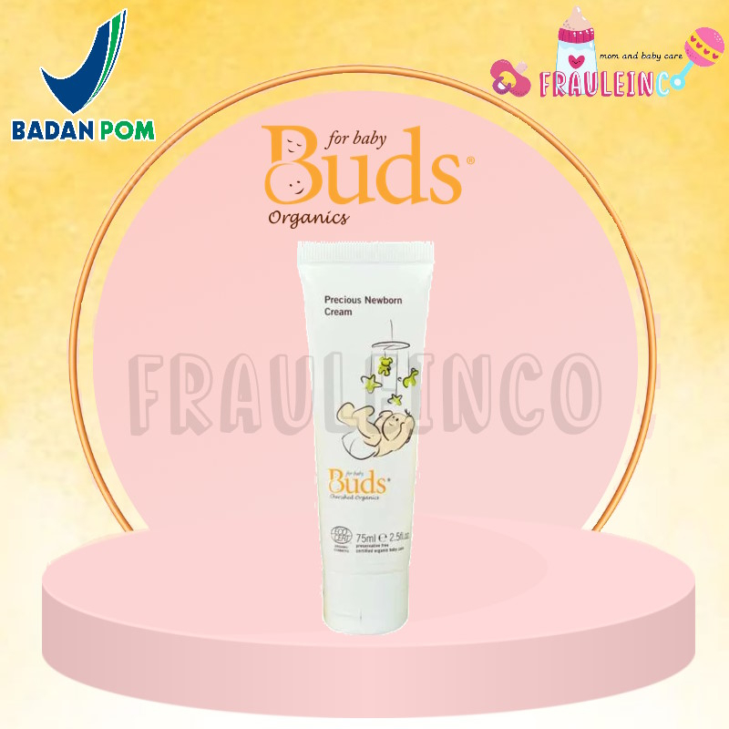 Buds Organics BCO - Precious Newborn Cream 75ml - Lotion Bayi Organik