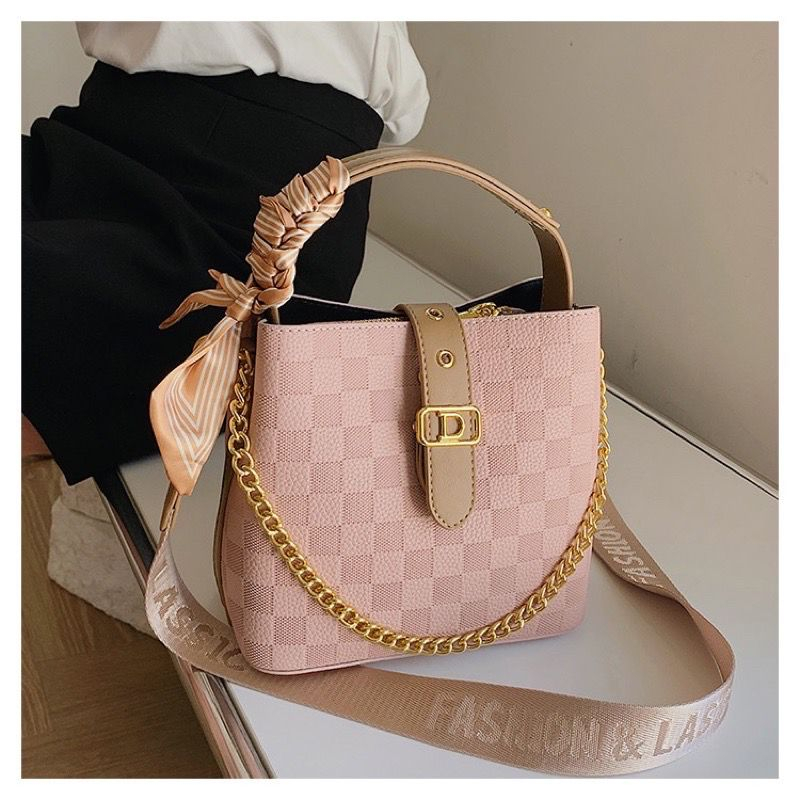 MV_Marvelouz MV804616  Tas HANDBAG Wanita Model Bucket Warna Kekinian Ada Talpan terbaru 1kg bisa 2 tas supplier tas import EL 4616