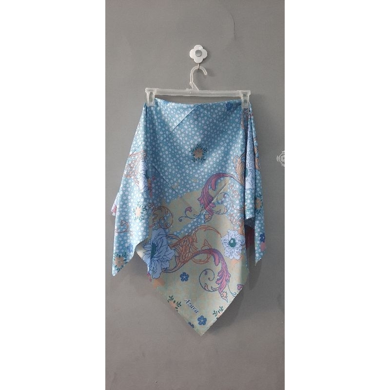 jilbab segi empat motif voal azara