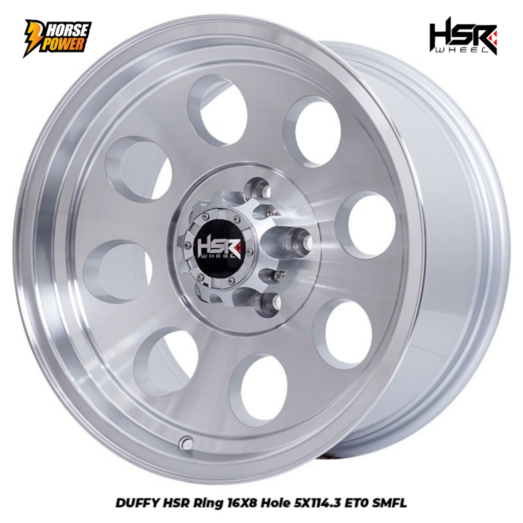 Velg R16 - Hsr Duffy Ring 16 Lebar 8 Inchi