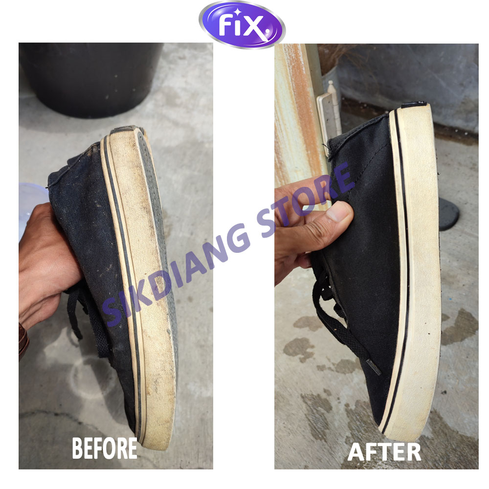 Pembersih Sepatu Siap Pakai Fix Shoes Cleaner Ampuh Bergaransi 250ML