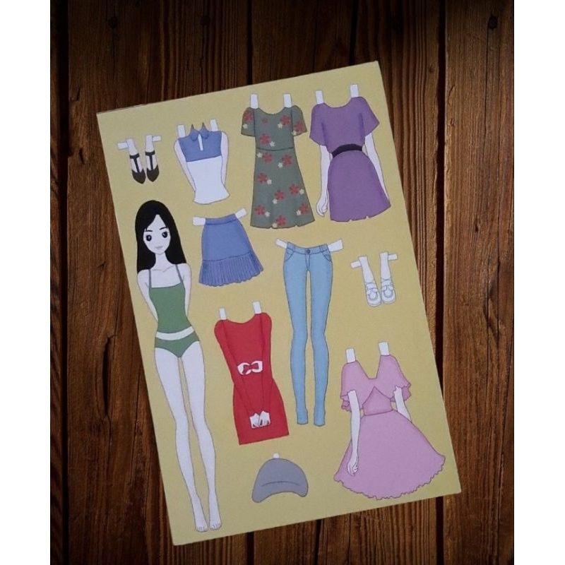KIYOWO BP BPAN//BEPEAN//MAINAN ORANG ORANGAN//PAPER DOLL//MAINAN KERTAS//BAJU BAJUAN//WONG WONGAN//M