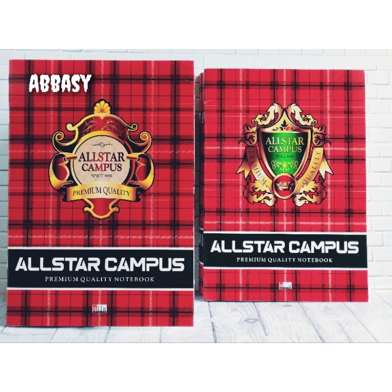 

Buku Campus ALLSTAR UK boxy isi 10 buku 50 lembar