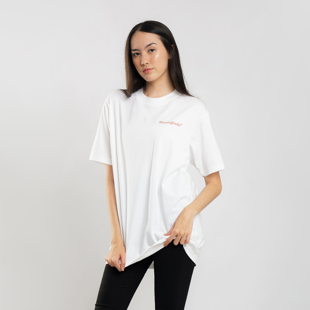 Almost Studio - T-Shirt - Acc - White