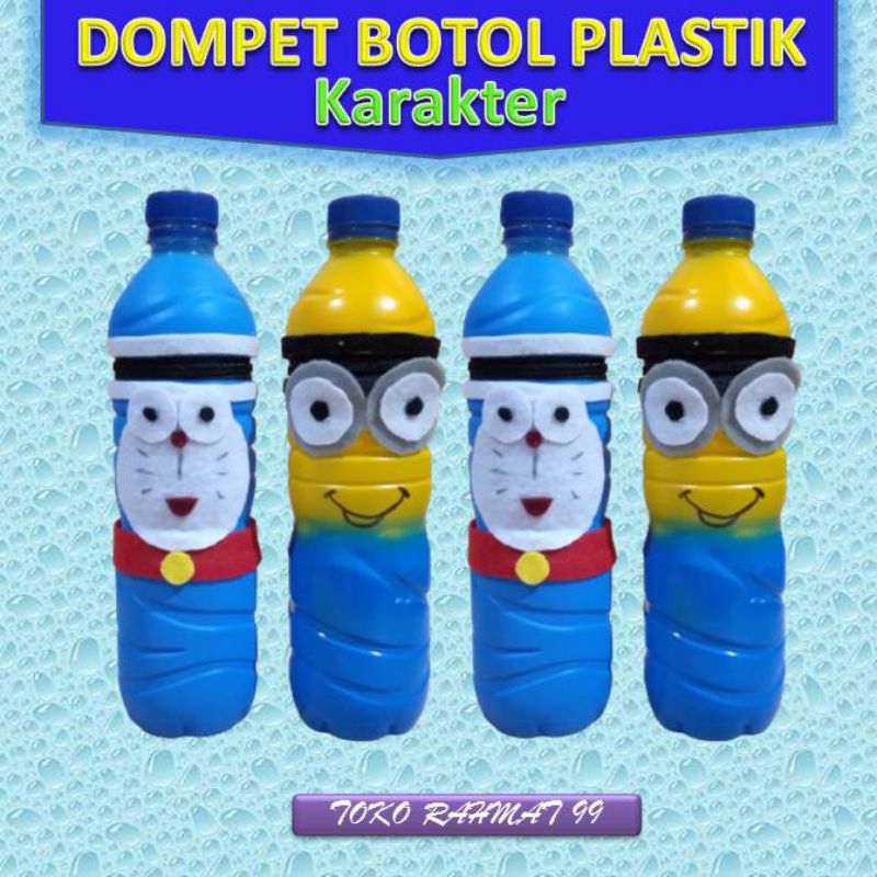 

Tempat Pencil Karakter Kartun | Kerajinan Botol Plastik Bekas | Prakarya