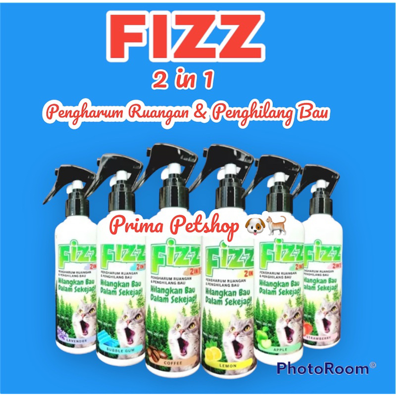 Fizz Pengharum ruangan kucing Penghilang Bau poop kucing