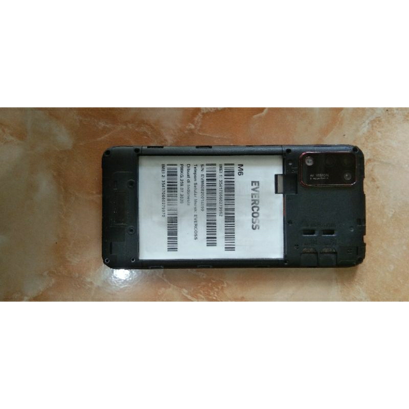 mesin hp evercoss m6 normal