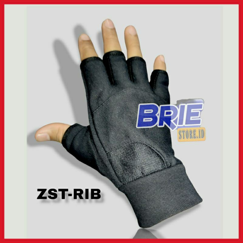 SARUNG TANGAN MOTOR PRIA KAIN TEBAL GLOVE RIB ANTI RIBET