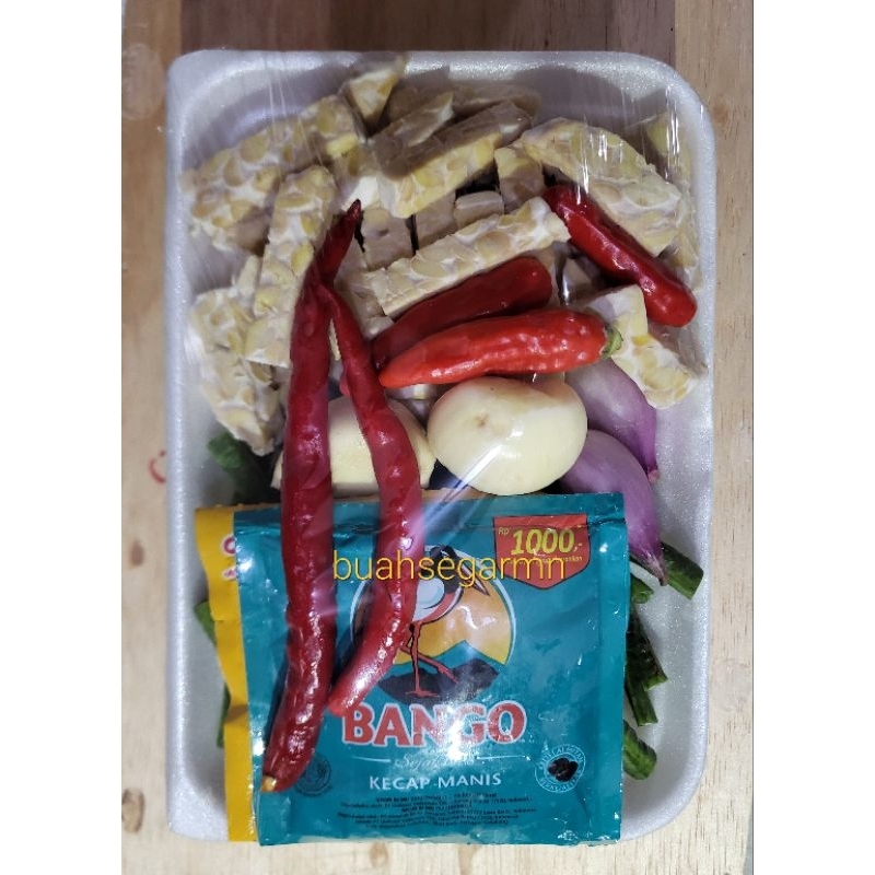 

Paket Tumis Kacang & Tempe