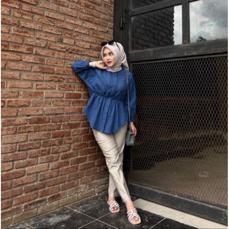 Alya Shirt / Atasan Wanita / Kemeja Wanita Oversize