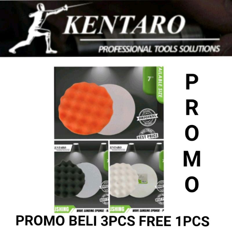 sepon poles mobil 7&quot; (promo beli 3 free 1) high quality Kentaro Japan quality