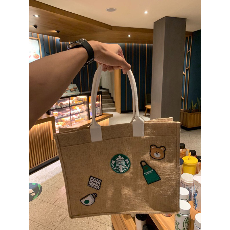 STARBUCKS TOTE BAG - NEW - ORIGINAL STARBUCKS