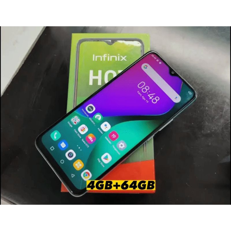INFINIX HOT 10 PLAY 4/64GB second fullset like new